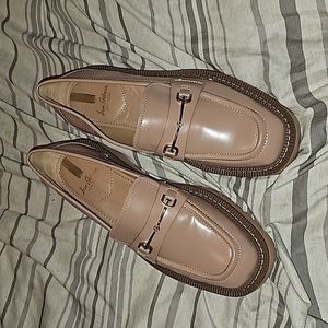 Sam Edelman tan leather loafers size 8